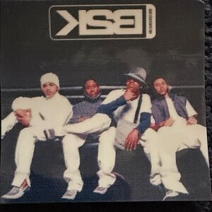 B2k Album Cover Art tattoo- Black & White with Neutral Tones